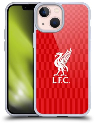 Head Case Designs Offizielle Liverpool Football Club Kit Weiss Und Rot Liver Bird Gelhülle [Militärischer Schutzgrad] Kompatibel Mit Apple iPhone 13 Mini Und Kompatibel Mit MagSafe