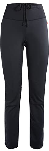 VAUDE Women's Wintry Pants V, Enganliegende Softshell Hose für den Performance Sport, Passform: Slim fit