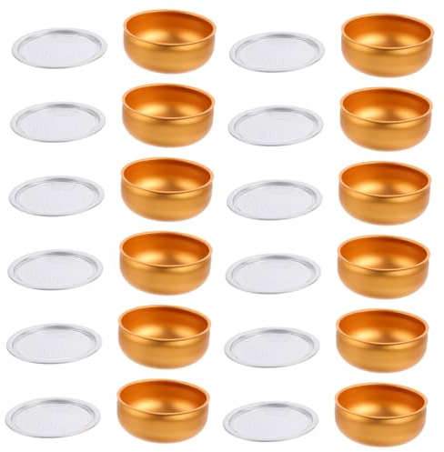Healeved 12pezzi Barattoli Vuoti Con Per Profumate Contenitori Per Scatole Metalliche Versatili Per e