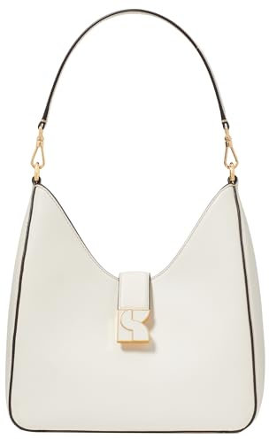 kate spade new york Women's Dakota Smooth Leather Hobo Bag, Cream, One Size