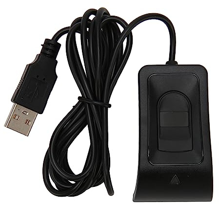 USB Fingerabdrucksensor für PC, Biometrische Authentifizierung, Desktop Fingerabdruckleser, unterstützt bis zu 10 IDs