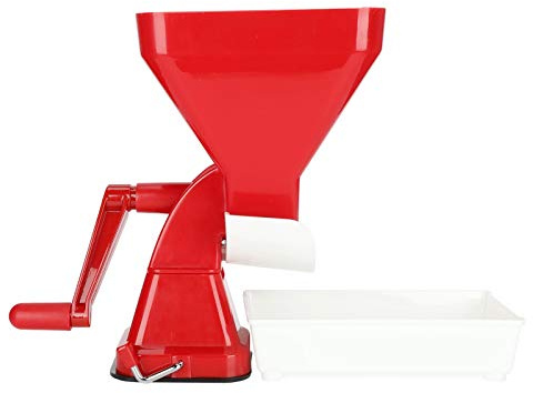 Althwuyu Spremipomodoro Manuale con colino in Acciaio Inossidabile, Pressa per Frutta e Verdura per Salse Fatte in Casa, Utensile da per Salse e Puree