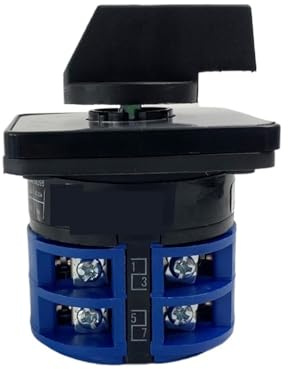 Selector de control de circuito de potencia de 32 A y 660 V, interruptor de leva giratorio de dos polos con contacto de plata, personalizado, YMW26 LW28 LW26-32/2(102)