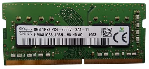 SK Hynix 8GB 2666MHz HMA81GS6JJR8N-VK Sodimm Memory Module
