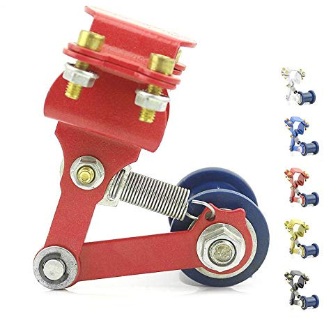 Tendicatena Universale Strumento Regolatore Tendicatena Bullone su rullo Accessori modificati per moto(Nero)