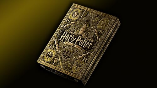 Murphy's Magic Supplies, Harry Potter (Yellow-Hufflepuff) Spielkarten von Theory11 (71539)