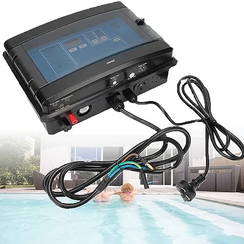 GBHJJ 10/15/30/50/50 G/H Funciones Completas Sistema de generador de Cloro de Piscina de Agua Salada, Electrólisis de Limpieza automática Clorador de Sal para Piscina, Jacuzzi,50g/h