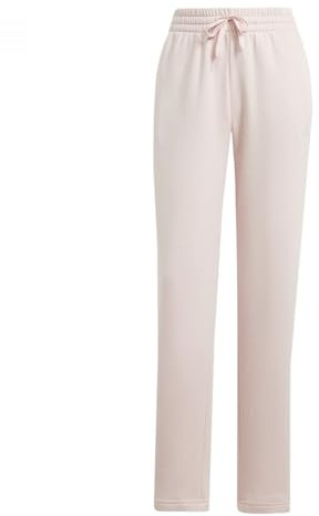 adidas Damen Essentials SMALL Logo Feel Cozy Open Hem Pant, Sandy pink, M