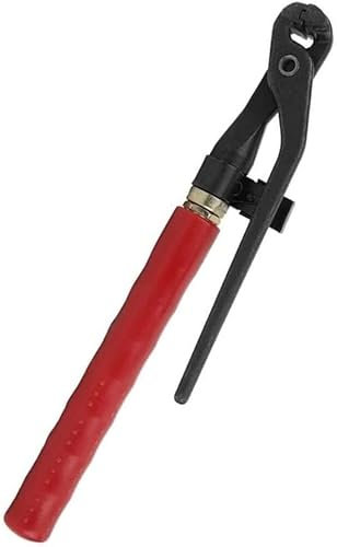 Multitools Pliers,Hose Clamp Pliers,Sealing Pliers,Multitools Pliers,Plier,Wire Twist Plier Rebar Grid Twister Wire Tying Hand Tool IWS 60G for Reinforcing Bars Fences Binding Steel Pliers (Color : Re