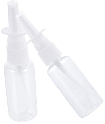 Botellas de Lavado Nasal para Ñiño 2 Piezas 20ml PET Portátil | Lavadoras Nasales Creativas, Uso Sencillo, para Nariz y Cavidad Nasal, Diseño Brillante