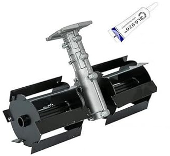 Gruppo Zappette Ø28 x 7 Denti x Decespugliatori Motozappa Motocoltivatore Tagliaerba x Orto Fresa ingranaggio in omaggio GRASSO DA 10g per Gruppo Zappetta Ruota di Terra Sciolto coltivatore
