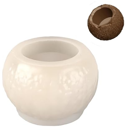 3D Simulation Coconut Silicone Mold, DIY Baking Mould for Mousse Cake Dessert Chocolate, Aromatherapy Candle Gypsum Moulds