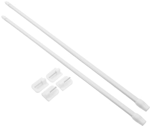 IMIKEYA Asta Doccia Telescopica Regolabile Senza Forare Estensibile Per Tendaggio Bagno Cucina Tensione Antiscivolo