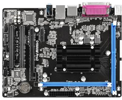 Scheda Madre Scheda madre Fit For ASRock Q1900M Pro3 con processore Intel Quad Core J1900 DDR3 16 GB 1333/1066 non-ECC HDMI D-Sub Micro ATX