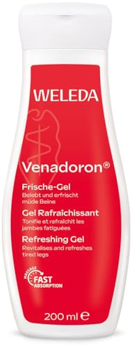 WELEDA - Gel Tonique au Cuivre Jambes légères - En cas de sensation d'inconfort - Texture gel non grasse - NATRUE* - Vegan*** - 200 ml