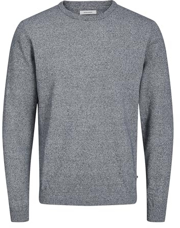 JACK & JONES herr Pullover-tröja Jjebasic Knit Crew Neck Noos