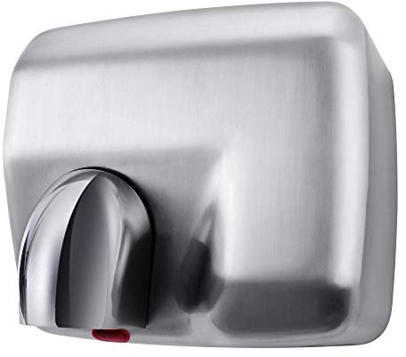 Hand Dryer - High Speed Automatic Electric Heavy Duty Stainless Steel Commercial - 3 Year Guarantee