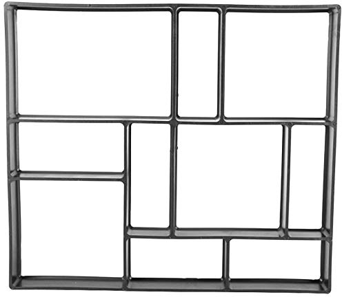 LIANYG Gehweg Schablonen Manuell Pflaster Cement Brick Betonformen DIY Kunststoff-Pfad-Hersteller-Form Garten Stone Road Mold Garten Dekoration Betonformen (Color : I 400x450mm)