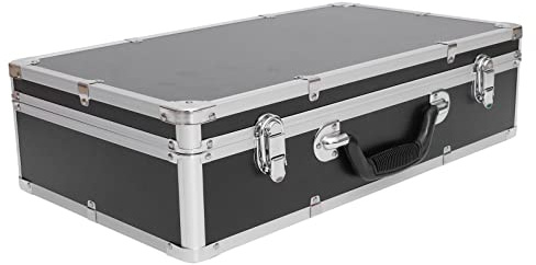 Yardwe Mallette de transport rigide en aluminium étanche pour instruments de test et appareils photo, outils et accessoires 50 x 27 x 12 cm