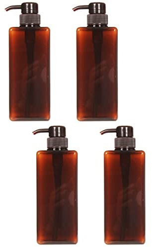 STOBAZA 4 Stück Flüssige Handseife Schaumseifenspender Kleine Behälter Reise-toilettenartikel Klarer Seifenspender Schaumpumpflasche Feuchtigkeitsspendendes Shampoo Reisen Glas Flaschen