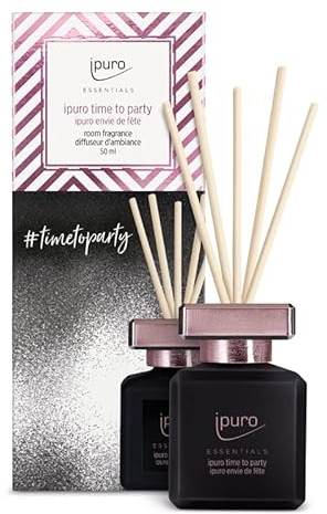 ipuro Essentials time to Party - Fragancia para habitación (2 unidades)