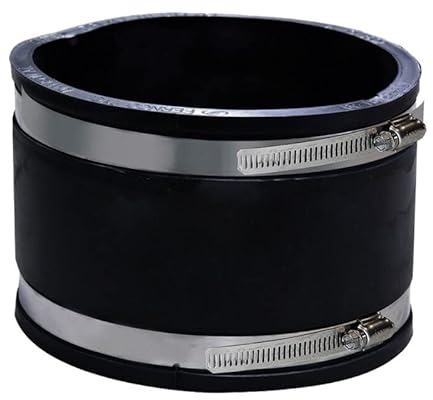 Weedness Secret Jardin Rubber Duct 200 mm Connector - Pipe Fan Exhaust Hose Hose Climate Hose Indoor Attachment Growbox Home Box Ventilation Hose