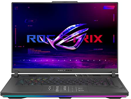 ASUS ROG Strix G16 (2023) Gaming Laptop, 16 Zoll Nebula Display 16:10 QHD 240Hz, GeForce RTX 4070, Intel Core i9-13980HX, 32GB DDR5, 1TB PCIe SSD, Wi-Fi 6E, Windows 11 Pro, G614JI-XS96, Eclipse Gray