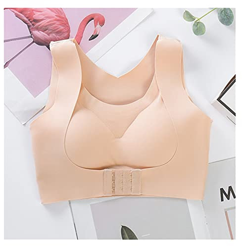 BATCAR Frauen Rückenbandage Stützgürtel Orthopädische Rückenhaltung Korrektor Brace Haltung Schulter Korrektor Rückenglätter Body Shaper (Farbe: Haut, Größe: Groß) charitable