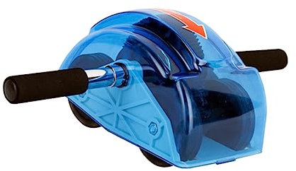 KOMBIUDA Vier-ab-roller Fitnessgerät Bauchmuskel-training Muskelrad-roller Mit Ausrüstung Für Trainings-fitness Blau Für Arm-bauch-rücken-schulter-kraftaufbau Und Stabilität