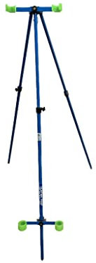 Hunter Pro Telescopic Sea Fishing Tripod – 2 Rod Holder with Glow Cups