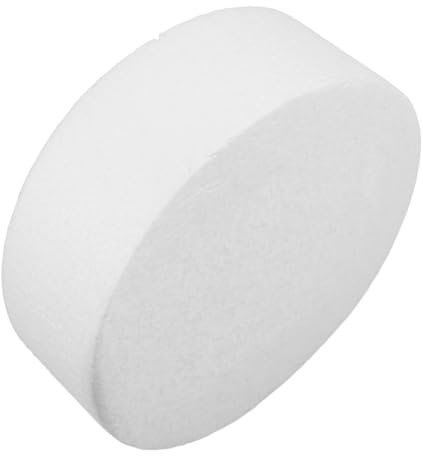 GARVALON Creative Cake Base Model for Crafts Lightweight Multi-Functional Cake Practice Supply for Artistic Projects and Baking