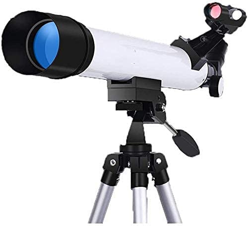 Ultra HD, Teleskop 600 x 50 mm mit 20 mm/12,5 mm Okular für Anfänger und Einsteiger, tragbares Reiseteleskop mit Leuchtpunktsucher zur Mondbeobachtung, Vogelbeobachtung, Wildtierbeobachtung
