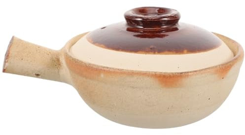 YATINGZHANG Tegame Terracotta Casseruola Pentola di Argilla Pentole di Cottura in Argilla Coperchi for Pentole Pentole di Riso in Terracotta Pentola in Ghisa con Coperchio