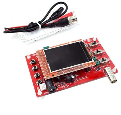 YVAAASIYC Digitales Oszilloskop-Bausatz, 2,4-Zoll-TFT-Digitaloszilloskop-Bausatz, DIY-Teile, elektronisches Lernset(Assembled)