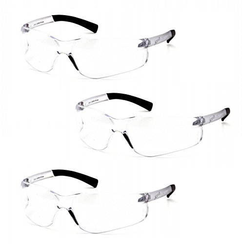 Pyramex Ztek S2510R25 - Gafas de seguridad para lector bifocal (3 pares, lentes de 2,5)
