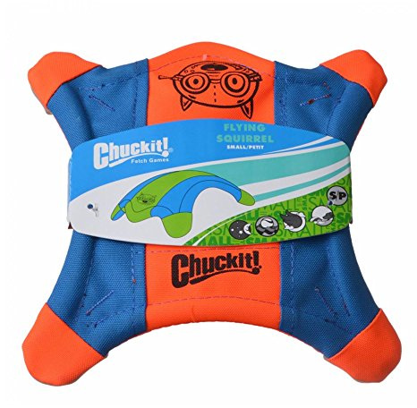 Chuckit! Flying Squirrel Toss Toy Floats Small 9 - Pack of 4