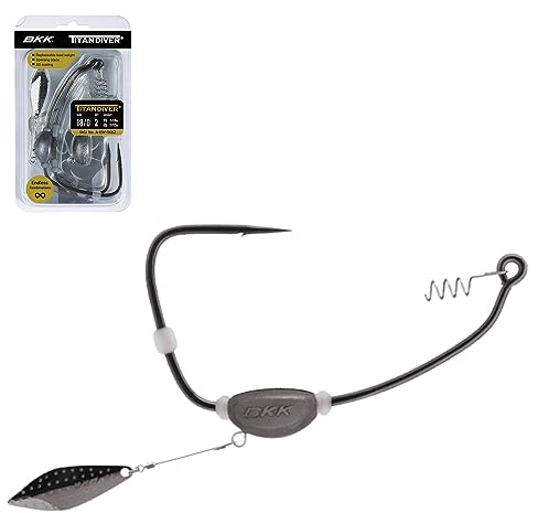 BKK Offsethaken für Softbaits zum Spinnfischen Titan Diver+ Hooks