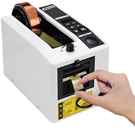 DISCORAMA® - DISPENSER MACCHINA PER SCOTCH TAGLIA NASTRO ADESIVO ELETTRONICO, DISPENSER AUTOMATICO DI ADESIVO NASTRO 220V