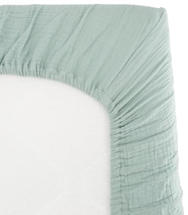 DOMIVA - Wickelbezug, 70 x 140 cm, Celadon, Blau