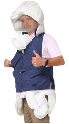 YXYMOTEFLY Intelligente Anti-Fall-Airbag-Weste Fahrrad-Airbag-Schutzjacke for Ältere Menschen Wiederverwendbar Und Leicht Zu Reinigen(X-Large)