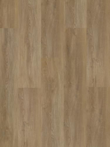 SIERRA Eiche Klick-Vinylboden 6.3mm mit Trittschalldämmung, 2,08 m²/Paket – Elegante Holzoptik für ruhige Familienräume, einfache Verlegung.