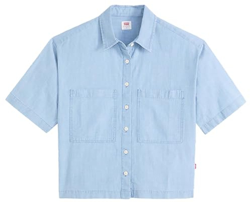 LEVIS Camicia Harlie SS Cropped Shirt Donna