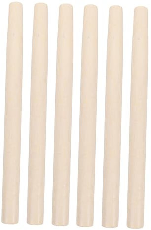 BESPORTBLE 6pcs Wooden Tool Handle Replacement Durable Farm Tool Handles for Hatchet Hoe and