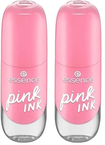 Essence - Vernis à Ongles Gel Nail Colour - 47 Pink INK (Lot de 2)