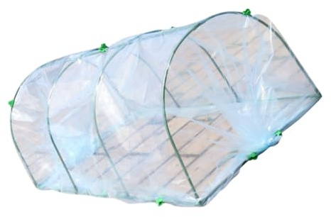 Kisangel Apoyo Invernaderos de Plástico para Plantas y Flores Accesorio de Jardín Invernadero para Plantas de Exterior
