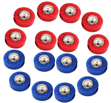 Gatuida 20 Piezas Accesorios para Mesa de Tejo con Cuentas Deslizantes Juego de Bolas Rodantes para Interiores Set de Repuesto para Mesa