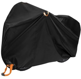 YNKJFOD Telo Copribici – Impermeabile, Resistente al Sole, Antipioggia/Neve/Vento for MTB da Esterno – Resistente allo Sporco(M-200x110x70cm)