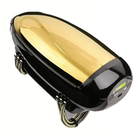 Mcnhbdgg Masajeador de Barbería para Hombres, Profesional, Inalámbrico, de Metal, de Mano, con, Carga USB, Masaje de Cabeza, 2 Nodos de Masaje.