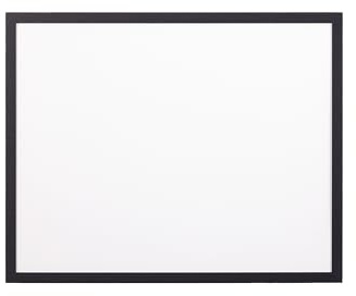 Bi-Office Dokumentenhalter - DIN A4 - Schwarz, magnetisch - 5 stücke