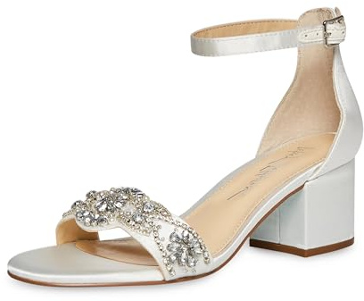 Blue by Betsey Johnson Women's Sb-Mel Heeled Sandal